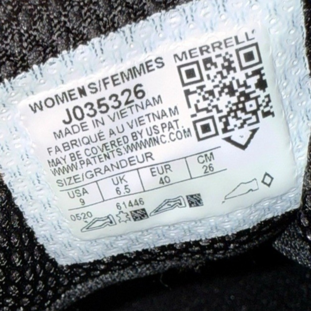 Merrell Siren Edge Q2 Waterproof Womens 9 Pre-Owned Hiking Shoes Grey J035326 - Picture 3 of 13